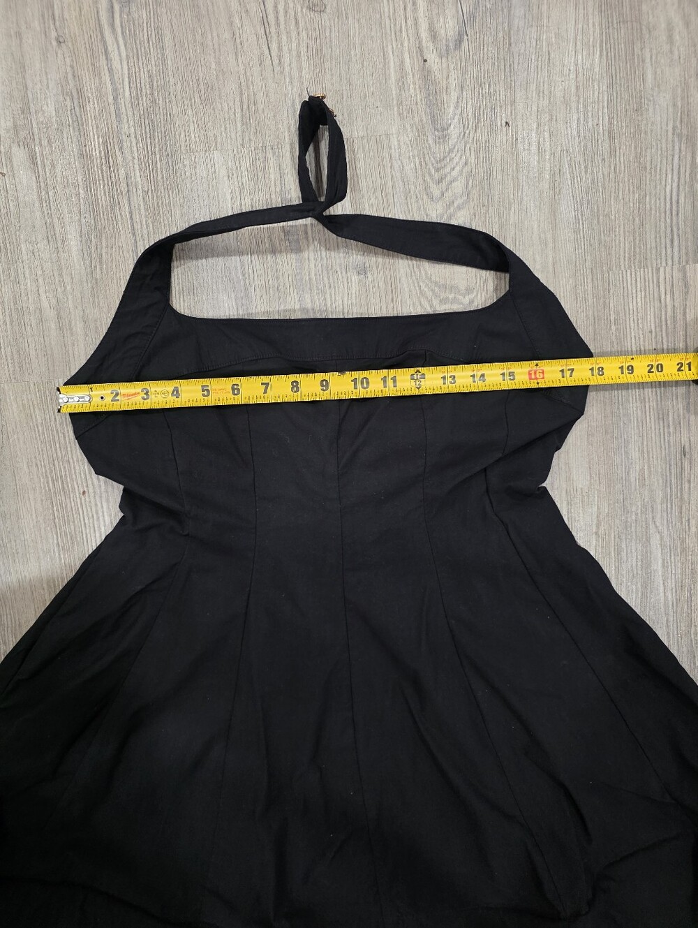 Maeve Square-Neck Fit-and-Flare Mini Dress - Picture 9 of 10